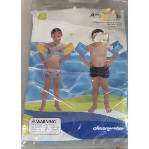 2001 NOS Clearwater Kids Swimming Armbands Blue From Kmart